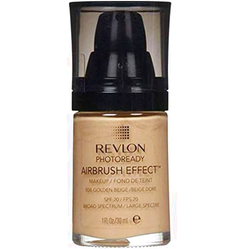 REVLON 2 x Revlon Photoready Airbrush Effect Make Up SPF20 30ml - 008 Golden Beige