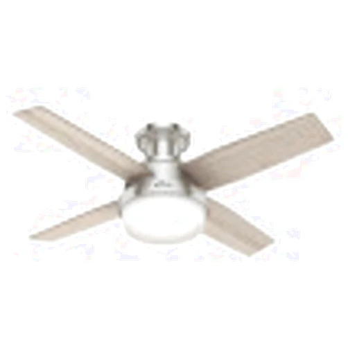 Hunter Fan Company 50282 Hunter Dempsey Indoor Low Profile Ceiling Fan with LED Light and Remote Control, 44