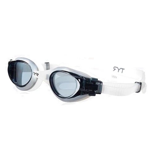 TYR Adult Vesi Mirrored and Non-Mirrored Swimming Goggles with Wide Peripheral Range, Anti Fog, No Leak, and Quick Adjust