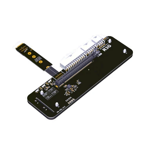 Ldbuejiaja External Graphics Card Stand Bracket with M.2 M Key NVME to PCIe4.0x4 Extension Cable for Laptop R43SG Bandwidth Speed