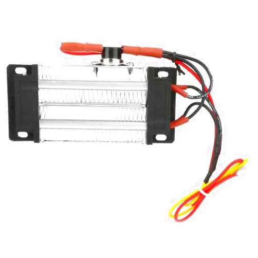 Walfront PTC Air Heater PTC Ceramic Air Heater 110V 300W Insulated PTC Heater Ceramic Aluminum Tube Air Heater Heating Element (110V300W)