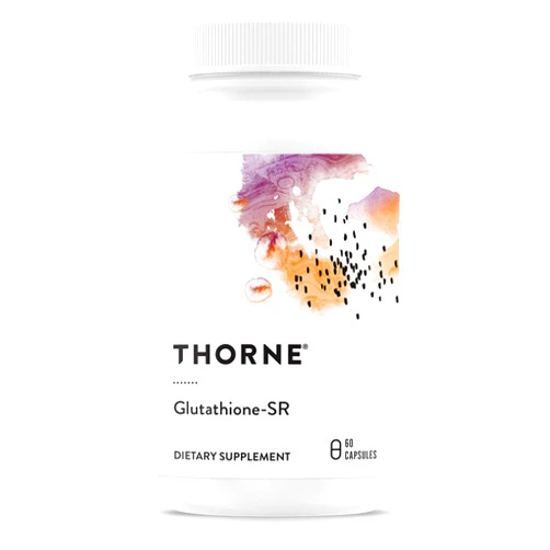 THORNE Glutathione-SR - Sustained-Release Glutathione for Antioxidant Support - 60 Capsules