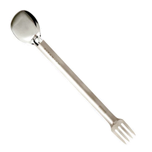 Vargo Titanium Long Handle Fork-N-Spoon