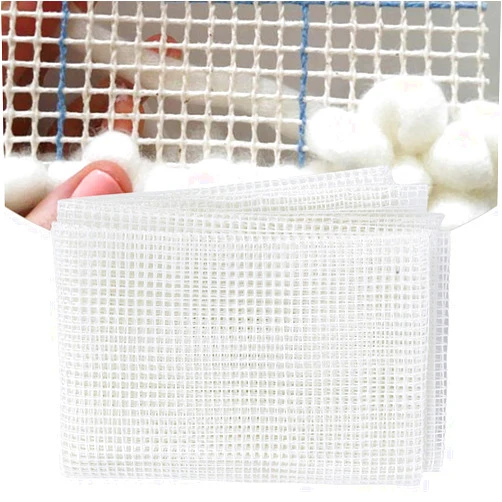 Rushbom Rug Blank Bulk Rug Hooking Mesh Glass Fiber Household DIY Hand Made Crocheting Carpet Rug Knitting Mesh Cloth Accessory Tools (Mesh cloth 150 * 100cm)
