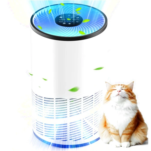 Sweetcrispy Air Purifiers for Home Large Room 960ft², Air Cleaner with 1 Replacement HEPA 3-in-1 Filter for Bedroom, Desktop Air Filter Cleaner for Smoke Dust Pollen Pets Dander Odor