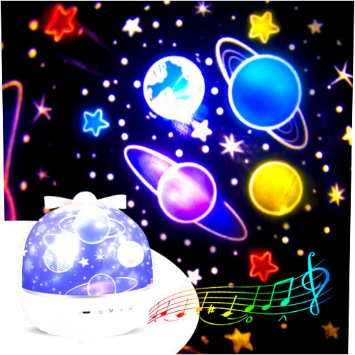 SHINECLOUD Star Projector Night Lights for Kids room.Bluetooth Music lamp for Baby Bedroom.Valentine's Day Gifts/Birthday Gifts for girls and boys.Stars, Moon and Galaxy can help Children sleep better.