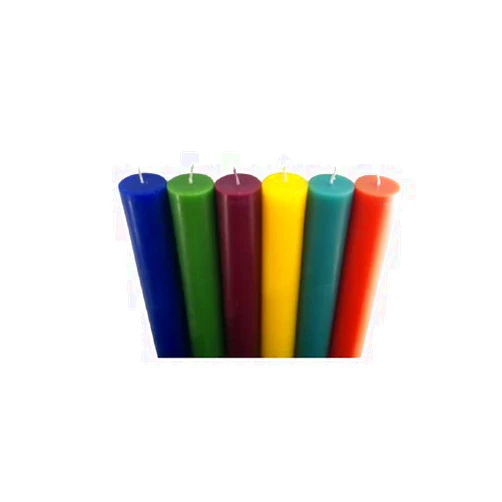 Su Perisi Mum Atölyesi Handmade Pillar Candles Ø35x200 mm (Maroon)