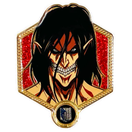 Zen Monkey Studios Golden Series 2: Attack Titan - Attack on Titan Final Season Collectible Enamel Pin