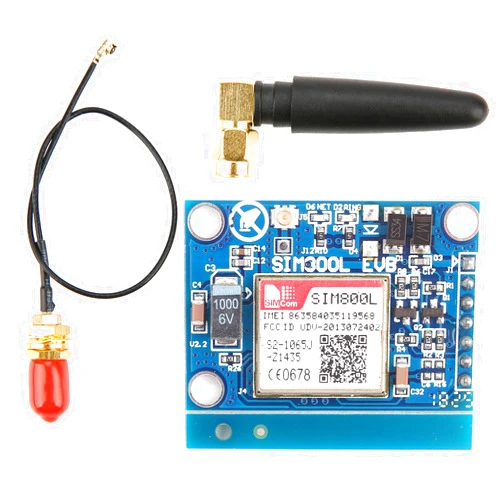 ZJchao GSM, SIM800L Module GSM GPRS Module with Antenna Replacement GSM Module for