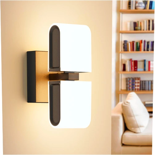 Aipsun Black Wall Sconces Hardwired Modern LED Sconces Wall Lighting Indoor Wall Sconce for Living Room Hallway 3000K Warm Light