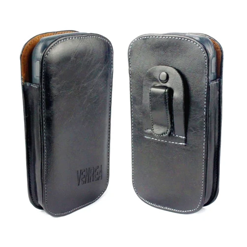 VENREA TC70 TC75 TC77 Scanner Holster,Portable Leather Case,Rugged Carrying Case, Fit for TC52 TC53 TC58 TC21 TC26 CT60 CT40 EDA52 Most Handheld Barcode Mobile Compute,with Metal Clip & Belt Loops