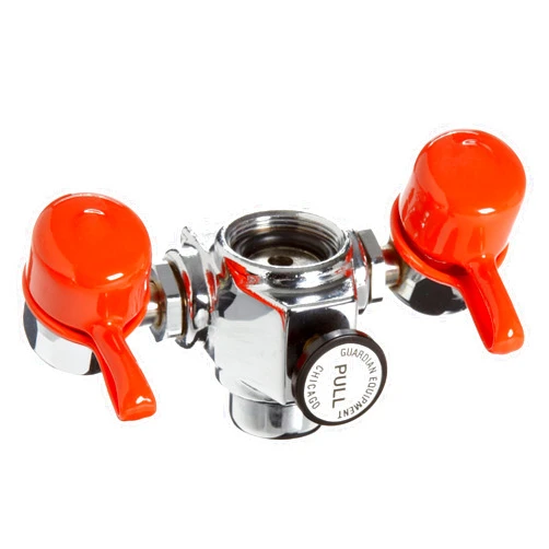 Guardian Equipment Guardian G1100 Emergency Faucet Mounted Eye Wash With Adjustable Aerated Outlet Heads