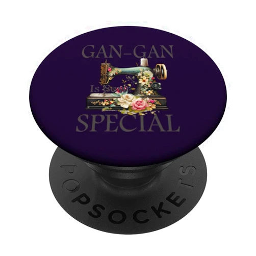 Gan-Gan Grandmother Design Edition Gan-Gan Is Sew Special PopSockets Standard PopGrip