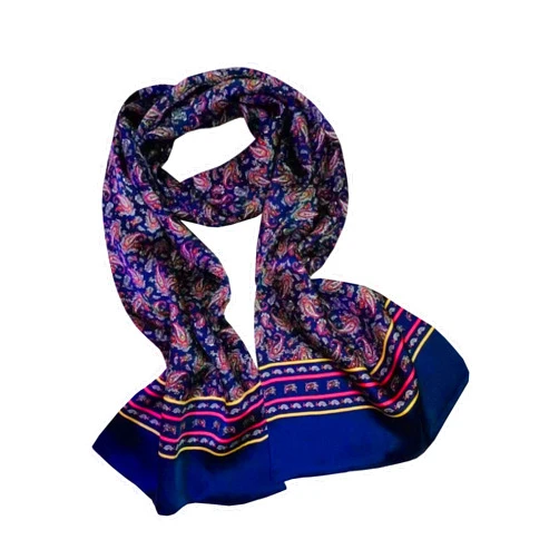Ellettee 63 inches Man's 100 Pure silk scarf wrap Accessory gift