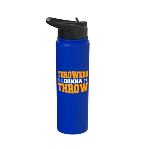 I Throw Stuff Funny Track And Field Throwing Gifts Track And Field Thrower Shot Put Discus Throwers Gonna Throw Stainless Steel Insulated Water Bottle