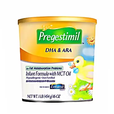 Enfamil Pregestimil Infant Formula with MCT Oil - for Fat Malabsorption Problems - Powder Can, 16 oz