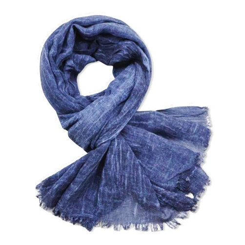 VEXTROFORT Men's Scarves, Lightweight Cotton Linen Scarf for Men for Autumn Winter Summer Evening 75.1INX28.2IN