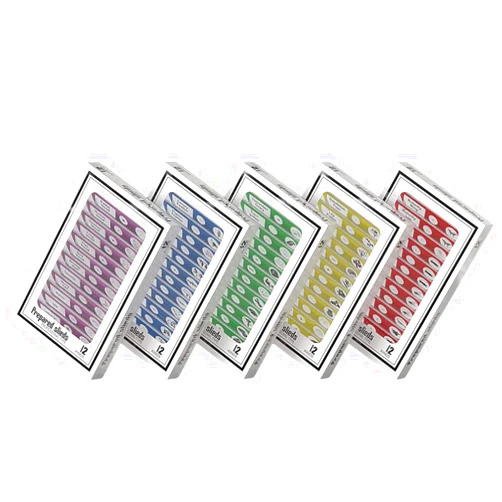Jiusion 60Pcs Prepared Microscope Slides Specimen Animals Insects Plants Flowers Sample Biological Specimen, Stereo Microscope Slide for Kids Children Students Enlighten Education