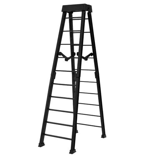 Figures Toy Company Large 10 Inch Breakable Black Ladder for Wrestling Action Figures
