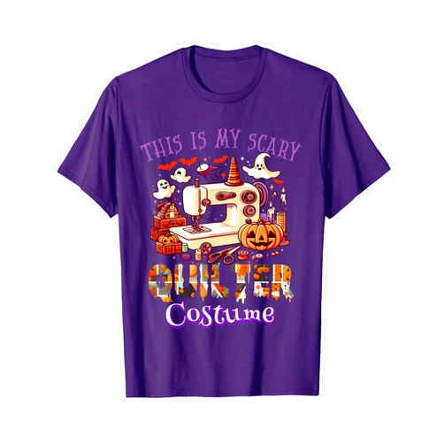 This Is My Scary Quilter Costume Halloween T-Shirt