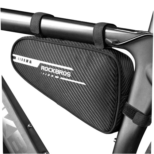 ROCKBROS Bike Bag Bicycle Frame Bag Bike Triangle Storage Bag Bike Accessories Pouch Cycling Pack for MTB Road Bicycle Accessories