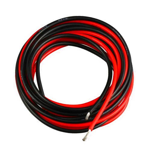 BNTECHGO 16 Gauge Silicone Wire Spool red and Black Each 10ft Flexible 16 AWG Stranded Tinned Copper Wire