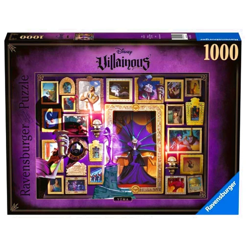 Ravensburger Disney Villainous: Yzma 1000 Piece Jigsaw Puzzle | Unique Softclick Technology | Premium Quality Materials | Engaging, Vibrant Imagery | Ideal Gift for Puzzle Enthusiasts