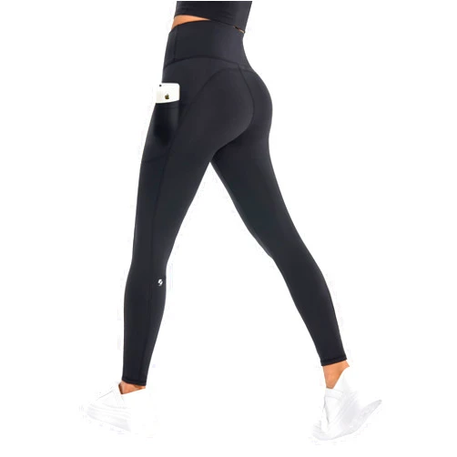 GymCope Leggings for Women with High Waist, Yoga Pants with Waistband Pocket for Women