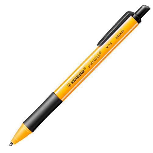 STABILO pointball Pen, Black