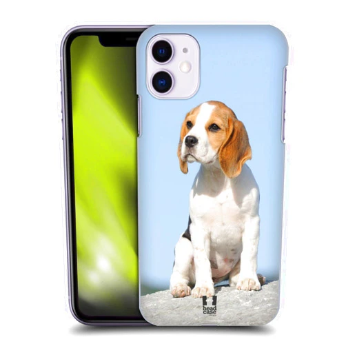 Head Case Designs Sitting Beagle Puppy Popular Dog Breeds Hard Back Case Compatible with Apple iPhone 11