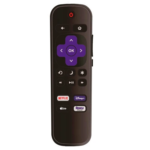 ULTRA PARTS OEM Replacement Remote Control Compatible with All Philips Roku TV Smart TVs【Only Works with Philips Roku TV, Not for Roku Stick and Roku Box】 (Netflix/Disney Plus/Apple TV+ / Roku Channel)