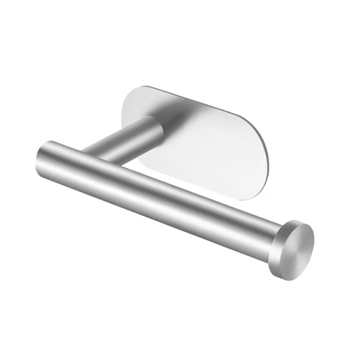 KES Self Adhesive Toilet Paper Holder Stick On Toilet Tissue Paper Roll Holder RUSTPROOF Stainless Steel Bathroom Accessories Brushed Finish, A7170-2