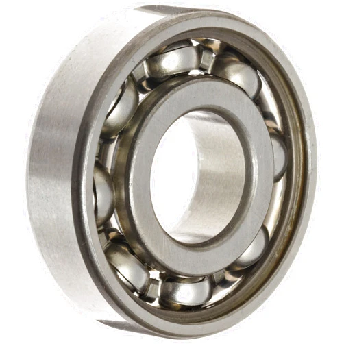 SKF RLS 7 Radial Bearing, Single Row, Deep Groove Design, ABEC 1 Precision, Open, Normal Clearance, Steel Cage, Inch, 7/8