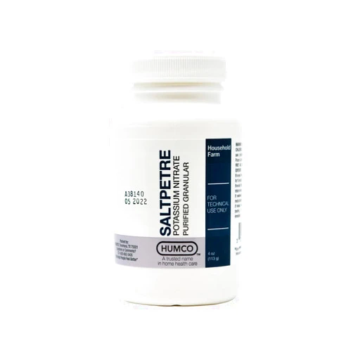 HUMCO 263794001 Potassium Nitrate FCC 4 oz, Shape
