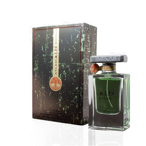 Lattafa Atlas Eau de Parfum Spray for Unisex, 1.85 Ounce