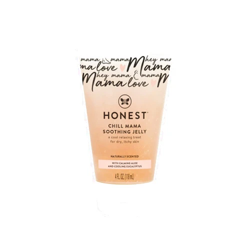 The Honest Company Mama Chill Soothing Jelly Cooling Formula for Itchy Dry Growing Belly Aloe and Eucalyptus Infused 4 fl oz