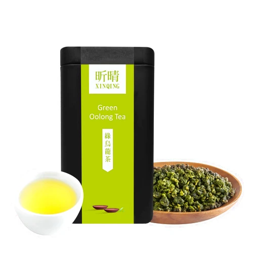 XINQING Xin Qing Taiwan Green Oolong Tea Green Oolong Tea Taiwan Oolong Tea Taiwan High Mountain Oolong Tea Taiwan Gaoshan Ulong Tea Loose Leaf Oolng Tea 150g