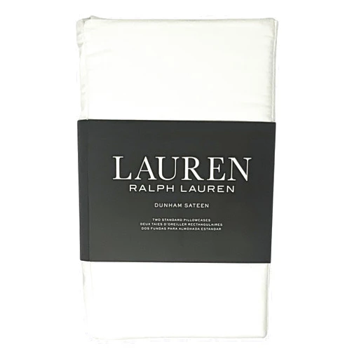 Ralph Lauren Two Standard Pillowcases