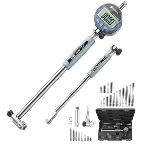 Neoteck Digital Dial Indicator Bore Gauge with 0.7
