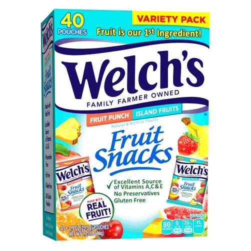 Welch's Old Version: Welch's Fruit Punch & Island Fruits, 40ct