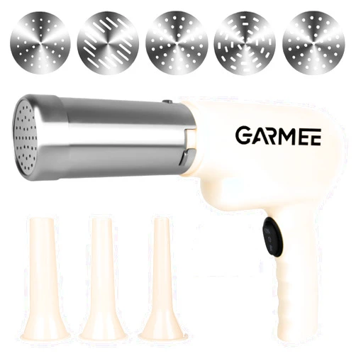 GARMEE Electric Pasta Maker Machine Noodle Maker - Automatic Spaghetti Maker Pasta Roller Kitchenaid Attachment All-in-One Cordless Homemade Pasta Machine