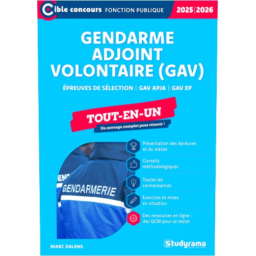 French Edition by Marc Dalens (Author) Format: Kindle Edition Gendarme adjoint volontaire (GAV) : Épreuves de sélection - Tout-en-un - Édition 2025-2026 (French Edition)