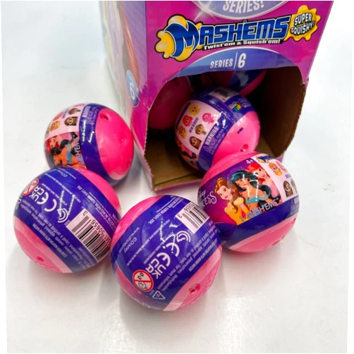 Mash'Ems 2 Disney Princess - Series 6 - Styles May Vary Set of 2 Blind Balls Mashems Mash EMS