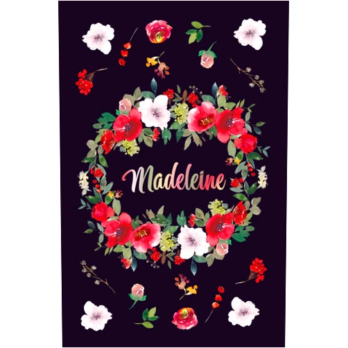 Daphne Newsom INDIVIDUELLES JOURNAL FÜR MADELEINE: Schöne Personalisierte Mädchen & Frauen Namen Geschenkideen - Notizbuch A5 liniert (German Edition)