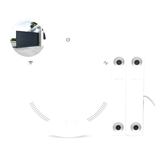 ismartgate MINI Smart gate Opener - Universal WiFi Remote Controller Compatible with Alexa, Google Home, iPhone, Android,Door Left Open Alert, Door Security Systems. No Hub Needed.