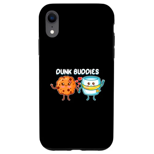 Enjoying A Cow That Is Raised For Its Milk iPhone XR We Are The Dunk Buddies Food Nutrients Cow Milk Case