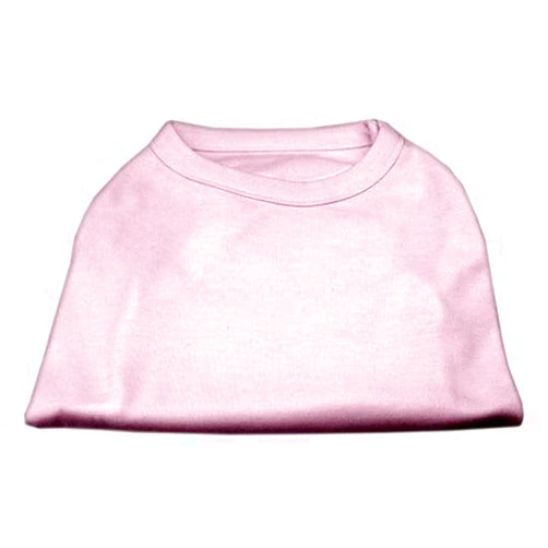 Mirage Pet Products 12-Inch Plain Shirts, Medium, Light Pink