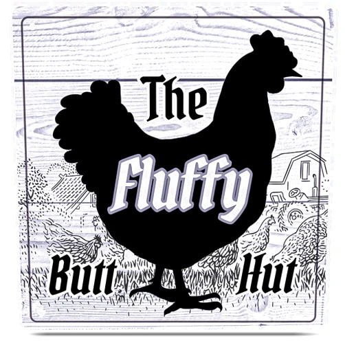Psler Chicken Coop Signs,Hen House Sign The Fluffy Butt Hen Rooster Shelter Hut Coop Farm Home Kitchen Outdoor Decorations Gamefowl Barn Shed Accessories Decor Decor 12 X 12 Inch Christmas Gifts