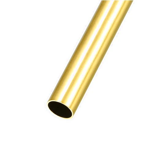 METALLIXITY Brass Tube (20mm OD x 1mm Wall T x 200mm L), Straight Tubing - for Home Furnishing, Machinery, DIY Handicraft