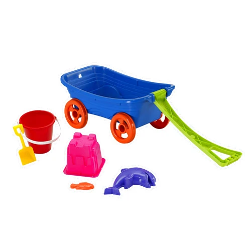 American Plastic Toys Beachcomber Wagon Set, Made in USA
